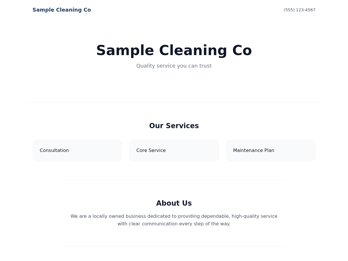 Clean Corporate