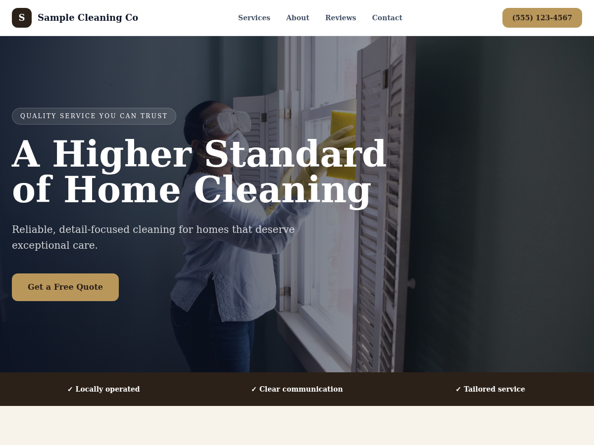 Luxury Home Cleaning