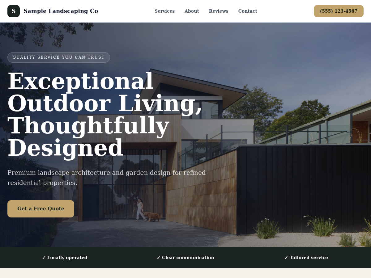 Luxury Landscape Design